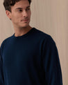 Maglione Girocollo Blu REGENT MERINO61 MC2 ST BARTH