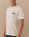 T-Shirt Manica Corta Bianco ARNOTT10I EMB DUE PALLE MC2 ST BARTH