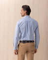 Camicia Polo Ralph Lauren azzurra in cotone Oxford stretch 710 P06688001 POLO RALPH LAUREN