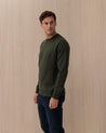 Maglione Girocollo Verde REGENT LAMB52 MC2 ST BARTH