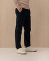 Pantalone In Velluto 500 Righe Blu DOCKSDARK NAVY MODFITTERS