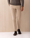 Pantaloni INCOTEX Beige in Cotone ed Elastane Slim 1W0030 4539D401 INCOTEX