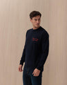 Maglione Girocollo Blu HERON LIGHT61 YUPPIES M MC2 ST BARTH