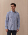 Camicia A Righe Azzurro I1U13P0150211U 2 BARBA