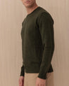 Maglia Girocollo Verde SHETLAND8185 BARACUTA