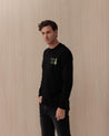 Maglione Girocollo Nero HERON LIGHT00 BOCCE G MC2 ST BARTH