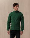 Felpa Con Cappuccio LACOSTE Verde full zip SH9622132 LACOSTE