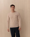 Maglia Girocollo Beige SHETLAND8016 BARACUTA