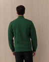 Felpa Full Zip Verde SH9622132 LACOSTE