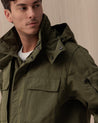 Parka ADD Verde in Materiale Pregiato 12AMHB16P4183 ADD