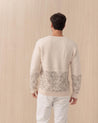 Cardigan TOOCO crema medio peso VRS HALFDANACREMA TOOCO