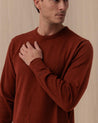 Maglione Girocollo Rosso REGENT MERINO84 MC2 ST BARTH