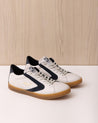 Sneaker VALSPORT bianca in pelle di vitello con suola honey TOURNAMENT LEATHERDEEP VALSPORT