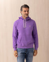 Felpa con Cappuccio POLO RALPH LAUREN Viola in Cotone 710 766778105 POLO RALPH LAUREN
