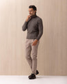 Pantaloni INCOTEX Beige in Cotone ed Elastane Slim 1W0030 4539D401 INCOTEX