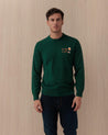 Maglione Girocollo Verde HERON LIGHT51 SPRITZZO MC2 ST BARTH