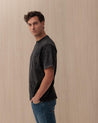 T-shirt HERSCHEL Nero in Cotone Wash 50609BLACK HERSCHEL
