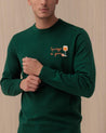 Maglione Girocollo Verde HERON LIGHT51 SPRITZZO MC2 ST BARTH