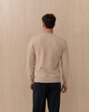 Maglia Girocollo Beige SHETLAND8016 BARACUTA