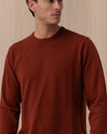 Maglione Girocollo Rosso REGENT MERINO84 MC2 ST BARTH