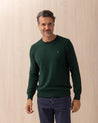 Maglia POLO RALPH LAUREN verde in lana con pony ricamato 710 974148006 POLO RALPH LAUREN