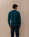 Maglione Girocollo Verde HERON C59 ROCKS A MC2 ST BARTH
