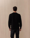 Maglione Girocollo Nero HERON LIGHT00 BOCCE G MC2 ST BARTH