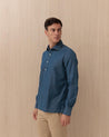 Camicia Denim STRETCH DENIM4 MAZZARELLI
