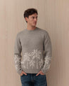 Maglione Girocollo Grigio RNK MALIBUGREY TOOCO