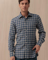 Camicia Check Blu K1U10P0150036U 1 BARBA