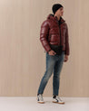 Giubbotto Bomber Lucido Bordeaux PI001133U 12220Z6705 HERNO