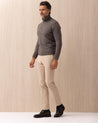 Pantaloni INCOTEX Beige in Cotone ed Elastane Slim 1W0030 4539D401 INCOTEX