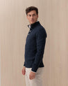 Maglia BARBA blu in lana e cotone 7000 25238589 BARBA