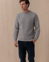 Maglione Girocollo Grigio MARINE15ML MC2 ST BARTH