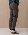 Pantaloni INCOTEX SLACKS grigi in cotone stretch 16S103 40606932 INCOTEX SLACKS