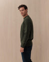 Maglione Girocollo Verde REGENT LAMB52 MC2 ST BARTH