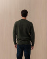 Maglione Girocollo Verde REGENT LAMB52 MC2 ST BARTH