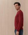 Maglia Lacoste Bordeaux in Lana e Cotone Morbido AH3225476 LACOSTE