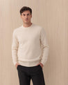 Maglione Girocollo Bianco REGENT LAMB10 MC2 ST BARTH