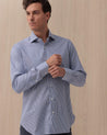 Camicia A Righe Azzurro I1U13P0150211U 2 BARBA
