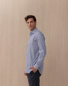 Camicia A Righe Azzurro I1U13P0150211U 2 BARBA