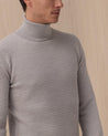 Dolcevita Kangra Grigio in Lana con Collo Alto 2011 05208 KANGRA