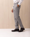 Pantaloni INCOTEX Grigio in Lana e Cotone 1T0096 40962900 INCOTEX