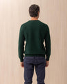 Maglia POLO RALPH LAUREN verde in lana con pony ricamato 710 974148006 POLO RALPH LAUREN