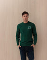 Maglione Girocollo Verde HERON LIGHT51 GIN GIN MC2 ST BARTH