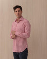 Camicia A Righe Bianco I1U33P0150112U 5 BARBA