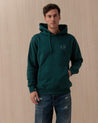 Felpa Con Cappuccio HERSCHEL Verde Basic 50289DARK SEA HERSCHEL