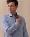 Camicia A Righe Azzurro I1U13P0150211U 2 BARBA