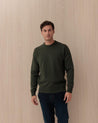 Maglione Girocollo Verde REGENT LAMB52 MC2 ST BARTH