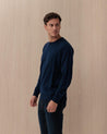 Maglione Girocollo Blu REGENT MERINO61 MC2 ST BARTH
